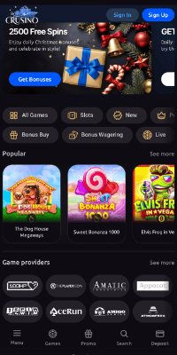Using the Crusino Mobile App_Site