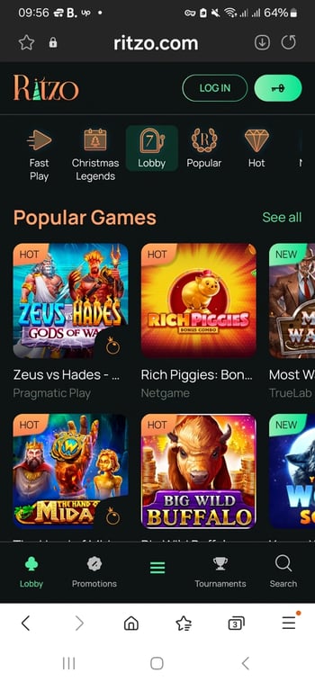 Using the Ritzo Mobile App_Site