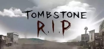 Tombstone R.I.P. slot logo