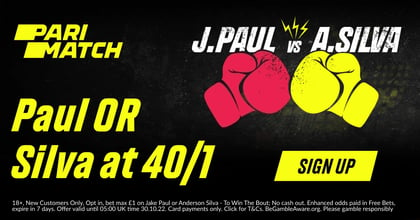 Jake Paul vs Anderson Silva Betting Promo: Bet On Either Fighter at 40/1 Odds