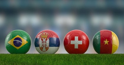 Fußball WM Prognose Gruppe G: Schweiz, Kamerum, Brasilien, Serbien