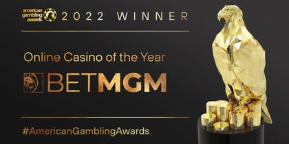 BetMGM is the American Gambling Awards Online Casino of the Year