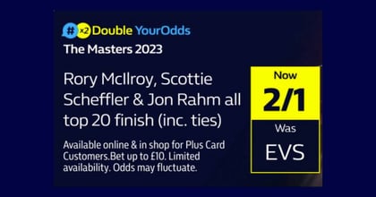 Masters Betting Promo Offer: William Hill Price Boost Odds on Rory, Rahm and Scheffler