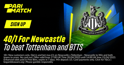 Newcastle vs Tottenham Promo: Get 40/1 Odds on Newcastle to Win &amp; BTTS Against Spurs With Parimatch