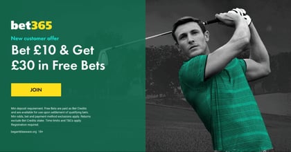 Bet £10 On The Open Championship And Land £30 Free Bets With Bet365