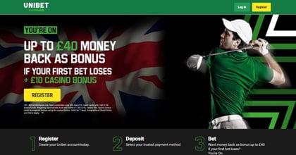 Open Championship Betting Promo: Unibet Launch £40 Money Back Bonus On The Major