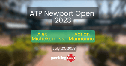 Alex Michelsen vs Adrian Mannarino Predictions, Odds: Newport Open 2023