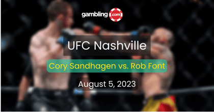 UFC Fight Night: Sandhagen vs Font wedtips en voorspellingen