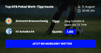 DFB Pokal Wetten 2023/24: 1. Runde mit DFB Pokal Quoten und Wett Tipps