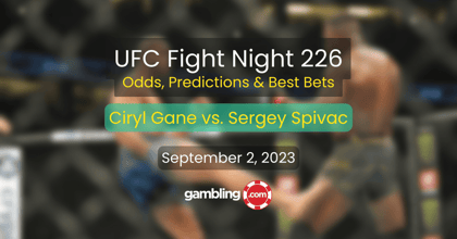 Gane vs. Spivac UFC Odds, Predictions &amp; UFC Fight Night Picks