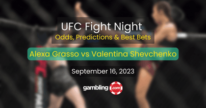 Noche UFC Predictions: Grasso vs. Shevchenko UFC Odds, Preview &amp; UFC Picks