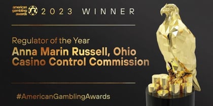 Anna Marin Russell is the American Gambling Awards Regulator of the Year