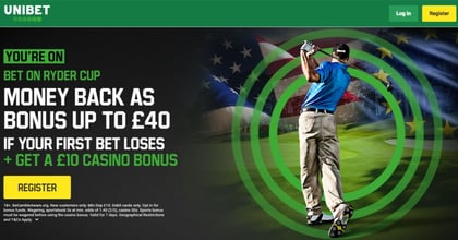 Ryder Cup Betting Offer: Claim £40 Money Back If First Bet Loses At Unibet
