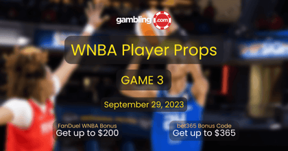 WNBA Player Props &amp; WNBA Predictions: Sun vs Liberty, Wings vs Aces Game 3