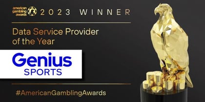 Genius Sports is the 2023 American Gambling Awards Data Service Provider of the Year