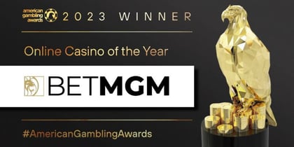 BetMGM is the 2023 American Gambling Awards Online Casino of the Year