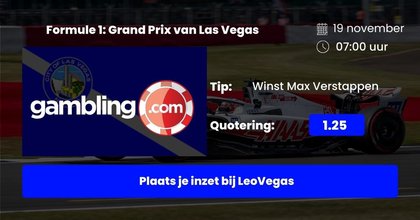 Grand Prix van Las Vegas - Formule 1 Wedtips en Voorspellingen