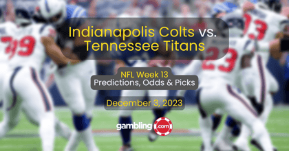 Colts vs. Titans Prediction, Odds &amp; NFL Week 13 Player Props