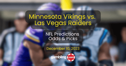 Vikings vs. Raiders Anytime TD Scorer, Odds &amp; NFL Week 14 Prediction