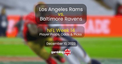 Rams vs. Ravens Prediction, Odds &amp; NFL Week 14 Player Props