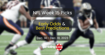 NFL Week 15 Early Predictions, Odds &amp; 4 NFL Picks for Week 15