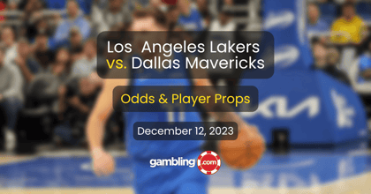 Lakers vs. Mavericks Prediction, Odds &amp; NBA Player Props for 12/12