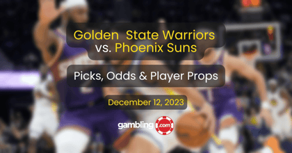 Warriors vs. Suns Prediction, Odds &amp; NBA Player Props for 12/12