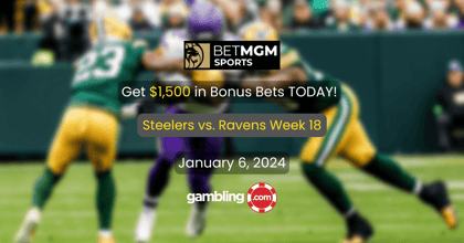 BetMGM NFL Bonus Code Unlocks $1,500 for Steelers vs. Ravens