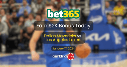 bet365 Bonus Code for Mavs vs. Lakers: Unlock $2K Bonus for NBA Picks Today