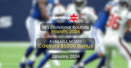 Caesars Promo Code: Get $1K Bonus for Any NFL Playoffs Game This Weekend