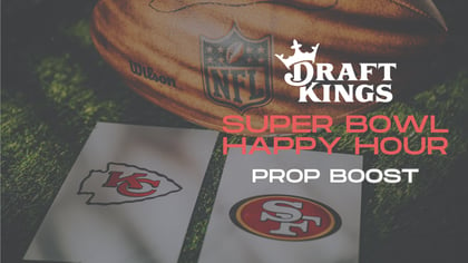 DraftKings Super Bowl Boost:+125 TO+200! Each team TD Rush