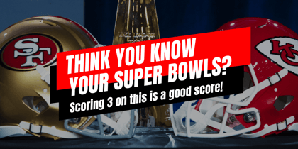 Test Your Super Bowl Knowledge Ahead of Super Bowl LVIII