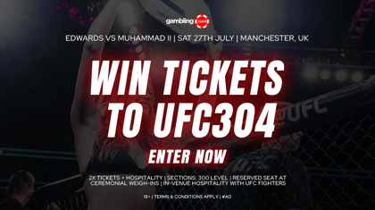 Win Two Free VIP Tickets To UFC 304 At Co-Op Live In Manchester