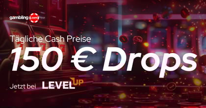 LevelUp Casino Österreich: Daily Cash Drops mit Echtgeld-Gewinnen