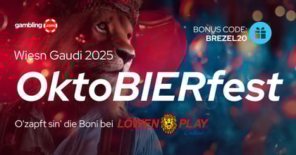 Löwen Play OktoBIERfest 2025 : Drei zünftige Bonus-Angebote