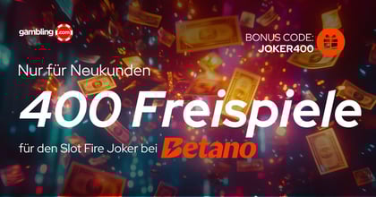 Betano: Jetzt 400 Freispiele für Fire Joker sichern – Plus Black Week Deals
