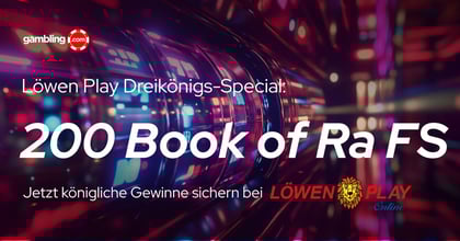 Löwen Play: Bonus-Aktion zum Dreikönigstag 2026