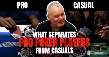 Veteran Poker Dealer Reveals 2 Key Traits That Separate Pro Players From Casuals