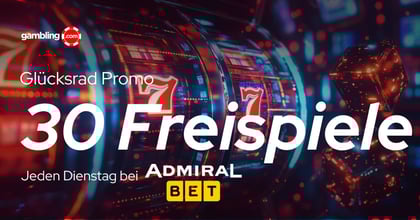 AdmiralBet: Jeden Dienstag Freispiele am Glücksrad sichern