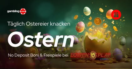 Löwen Play Osterkalender 2026: Täglich Freispiele & Boni sichern