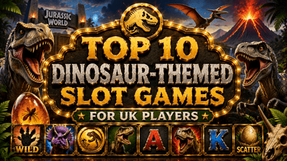 Top 10 Dinosaur-Themed Slot Games for UK Players