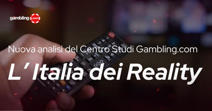 L'Italia dei Reality: la spaccatura Nord-Sud nei dati 2025