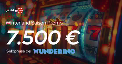 Wunderino Winterland Promo: Sichern Sie sich Ihren Anteil am 7.500 € Preispool