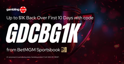BetMGM Bonus Code GDCBG1K: Get Up to $1,000 in No Sweat Tokens Over 10 Days