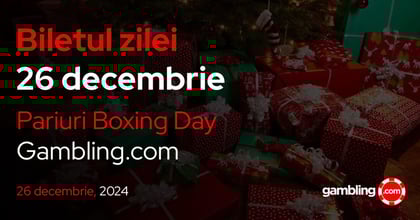 Biletul zilei de Boxing Day! Premier League ne oferă un cadou special în a doua zi de Crăciun!