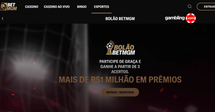 Bolão BetMGM: palpites grátis que valem até R$1 milhão