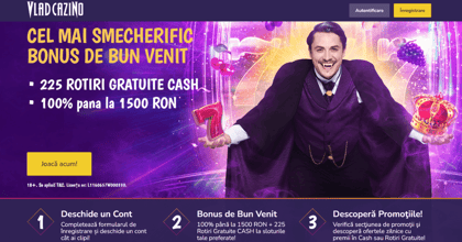 Vlad Cazino bonus de bun venit 2026