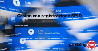 Casinò con Registrazione SPID 2025 in Italia