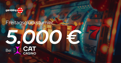 Cat Casino Promo: 5.000 € mit dem Friday Luck Turnier