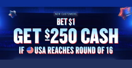 FanDuel World Cup Offer: Bet $1, Get $250 if Team USA Advances to the Last 16